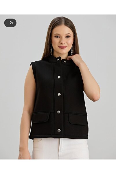 Sortie Çıtçıtlı üç iplik sweat