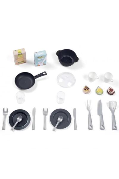 Smoby Modern Kitchen Aksesuarlı Mutfak Oyun Seti 23 Parça