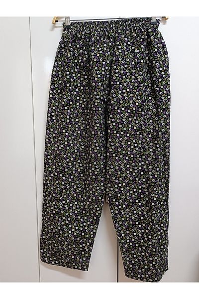 hoaryage Women's Red Flannel Dividin Trousers