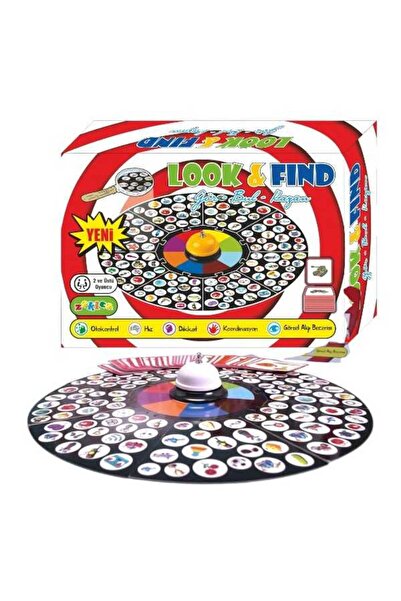 Oyuncakfabrikasi Zekice Look & Find (Dedektif) Zeka Oyunu