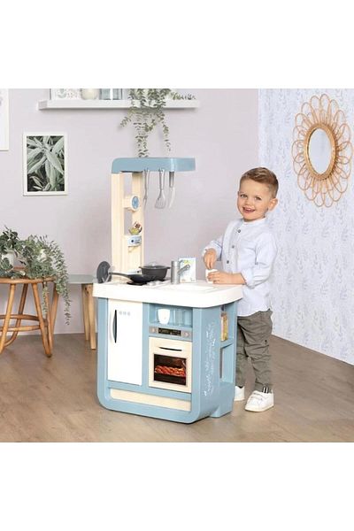 Smoby Kitchen Play Set with Modern Kitchen Accessories 23 Pieces