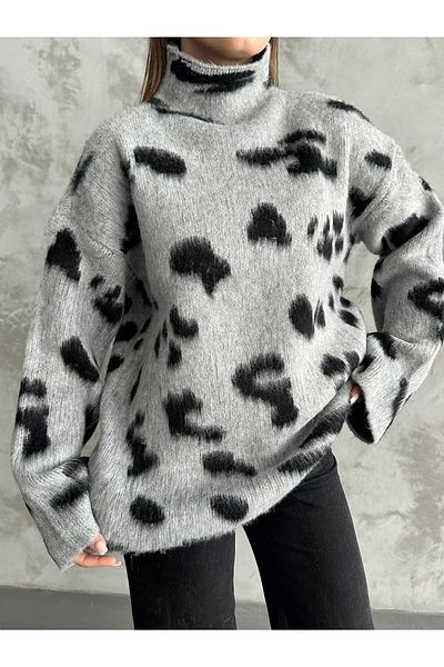 asur boutique Pulover Thessaloniki cu guler cu pete pentru femei Asur Boutique