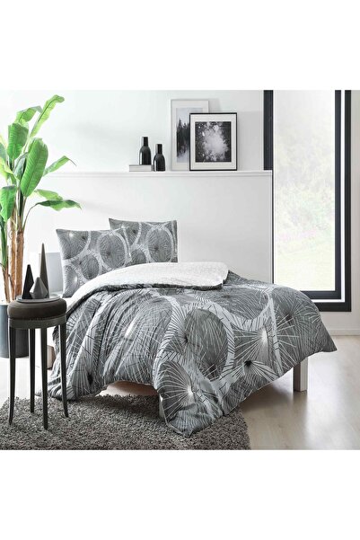 Taç Ranforce Crown Sparkle Double Duvet Cover Set - Elastic Free