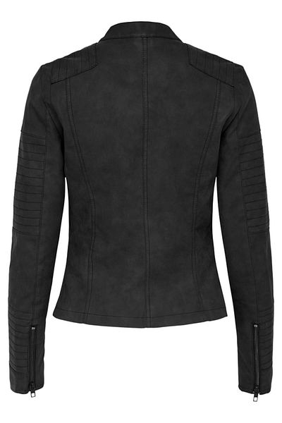 ONLY Onlava Soft Leather Biker - Black Noos Otw 15102997