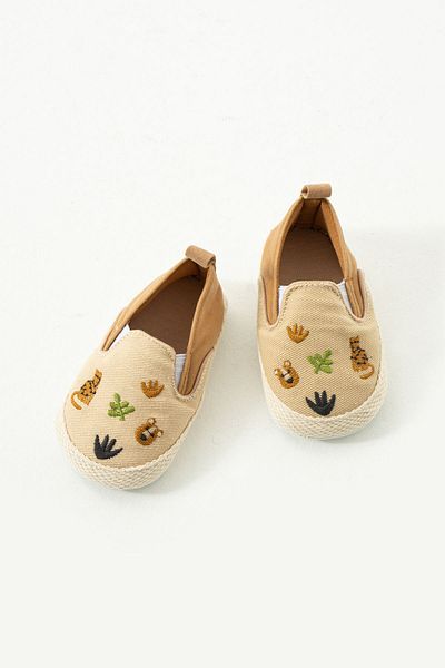 yummy kids Non-Slip Sole Embroidered Comfortable Elastic Baby Boy Booties
