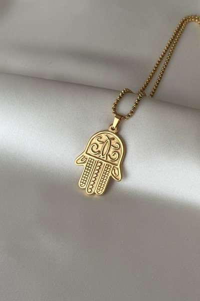 laria jewelry Mistik Fatma Ana Eli Kolye