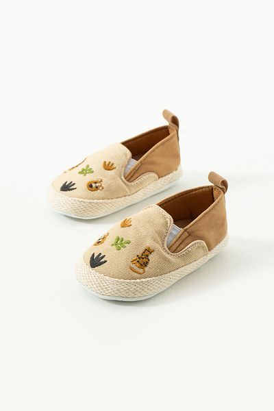 yummy kids Non-Slip Sole Embroidered Comfortable Elastic Baby Boy Booties