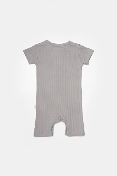 BabyCosy Bebek 2'li Kısa Kollu Tulum, %50 Bambu - %50 Organik Pamuk, Bebek ve Yenidoğan Serisi - CSYB9038