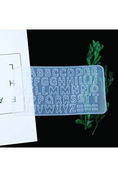 se7enck Epoksi Reçine Alfabe Harf Silikon Kalıbı Küçük Boy Alfabe Epoksi Kalı...