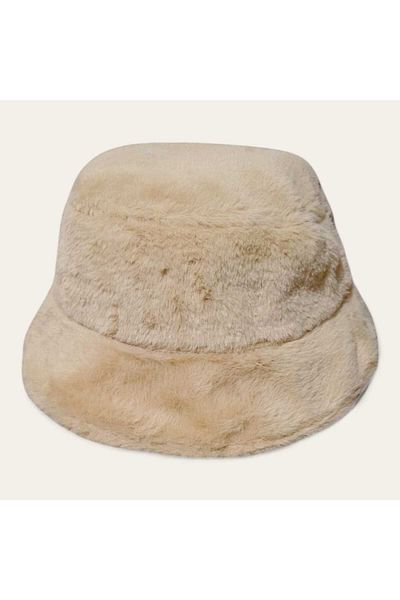 Aware Time Women's Winter Plush Bucket Hat