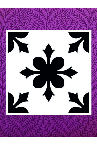 Stencilsarayi STENCİL SARAYİ BOYAMA ŞABLON DAMASK ÇİNİ MANDALA - 8392 ÖLÇÜ 80X80