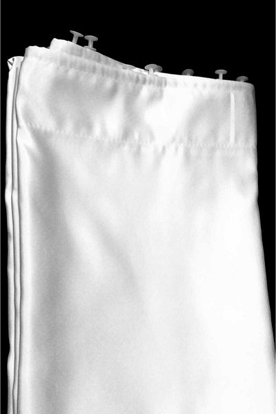 İstanbul Perde Ready Sunshade Long Size Ecru Color Off-White