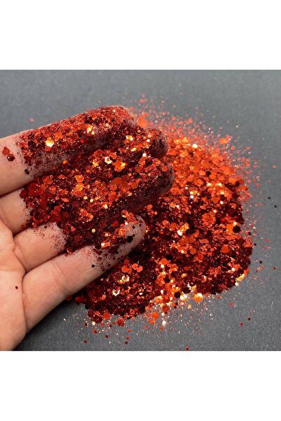 cnk craft shop Chunky Glitter 5gram Holografik Epoksi Reçine Tırnak Makyaj Gl...