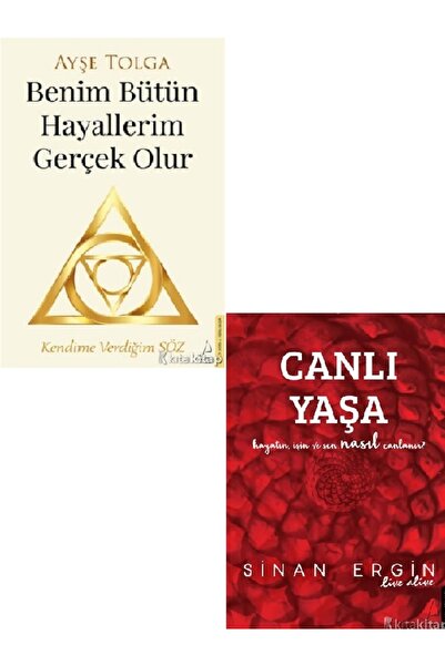 Destek Yayınları Benim Bütün Hayallerim Gerçek Olur-canlı Yaşa-sinan Ergin-ayşe Tolga 2 Kitap
