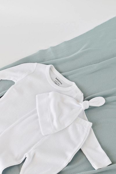 BabyCosy Set pantaloni modal și pălărie Badi