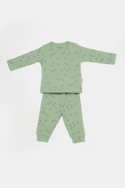 BabyCosy 3-PIECE SET FOR BABIES (PANTS, LONG-SLEEVED T-SHIRT, HAT)