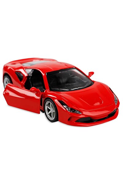 CanEm Metal Çek Bırak Açılır Kapılı Sesli ve Işıklı Oyuncak Spor Araba CNM-66...