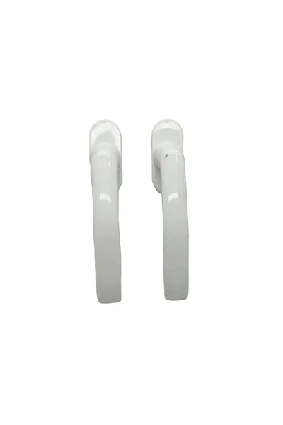 CEKAVE Tool 2 Pcs White Pvc Window Handle