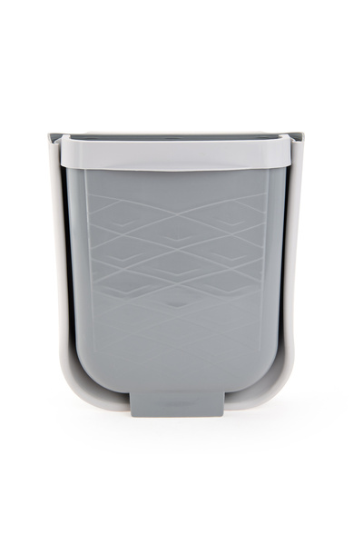 Qlüx Qlux Foldable Trash Can - Gray - 6 Lt