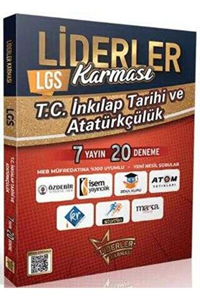 Ankara Kitap Merkezi 8. Sınıf LGS T.C. İnkılap Tarihi ve Atatürkçülük Denemel...