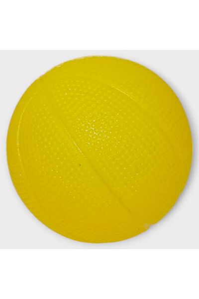 doremodam Dog Toy - Plastic Whistle Ball - Yellow (Lisinya)