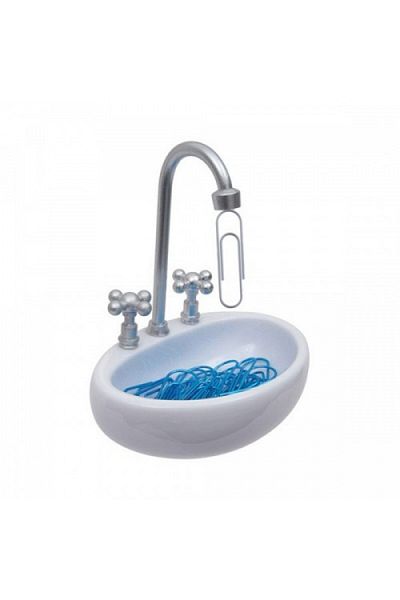 ANI OFİS KIRTASİYE A K Sink Shaped Paperclip Box - Organize Your Table