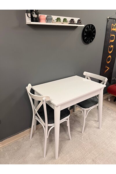 VOGUE TASARIM VE AKSESUAR 60/90 ölçü küçük  mutfak masası kullanışlı yemek masası ekonomik çalışma masası ideal balkon masası