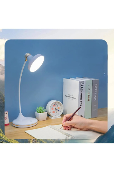 Protonust 32 LED Masa Lambası Lityum Pil Şarj Edilebilir Masa Lambası, Üç Sev...