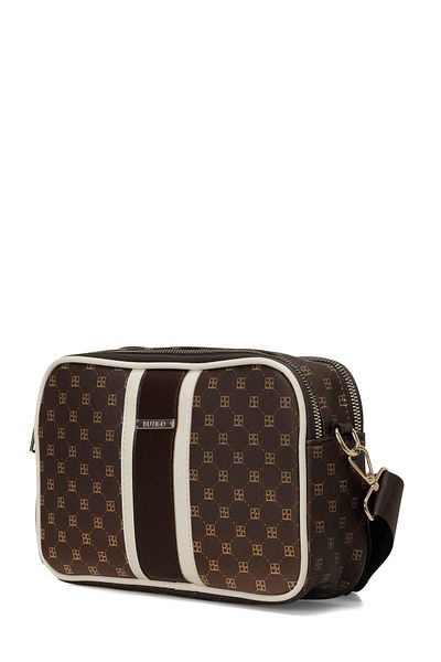 Butigo MNG SERIT DTY CPRZ 4PR BROWN MULTI Damen-Umhängetasche