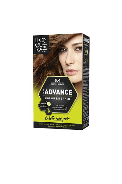 Llongueras Color Advance Nr. 6,4, dunkles Llongueras-Geflecht