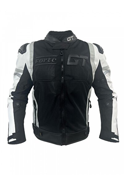 Forte GT 2003001 Titan Black-Gray Motorcycle Jacket