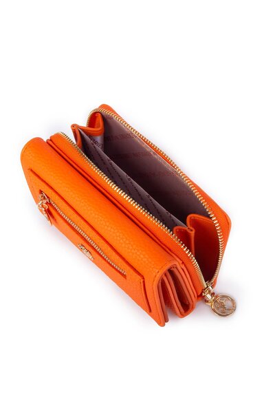 Nas Bag Women's Orange Wallet (Width:16 X Length:10)