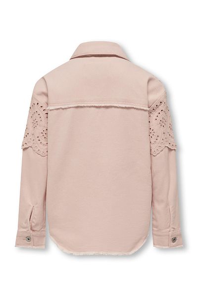 Only Kids Detailed Jacket - Rose Smoke