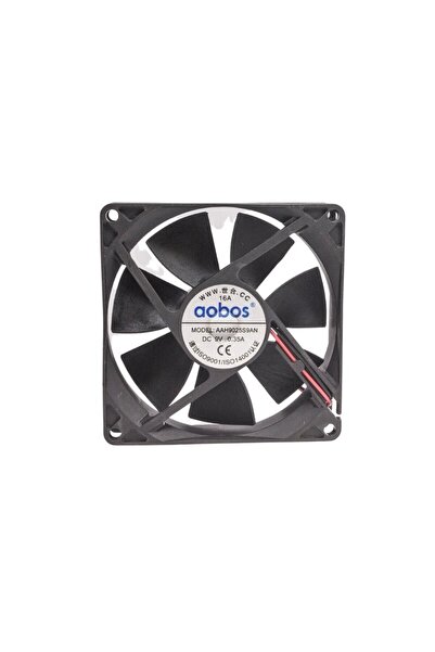 AAOBOSI 90x90x25mm 9V 0.35A Fan 2 Kablolu