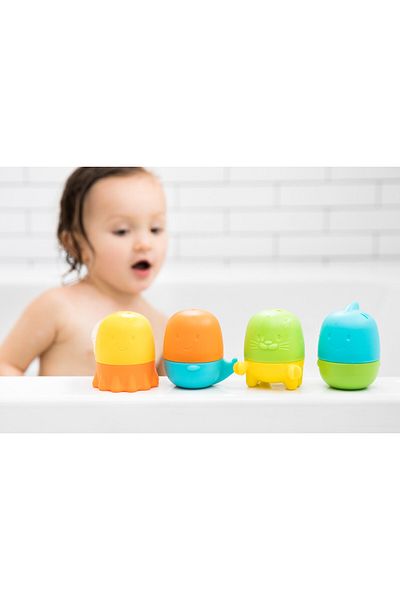 Ubbi UB-10550 Ubbi - Interchangeable Bath Toys Multi