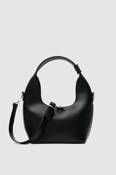 Shule Bags Τσάντα Docpe Bucket Crossbody Μαύρη