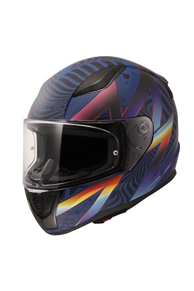 LS2 RAPID 2 OPTIK MAT MAVİ-MOR KASK