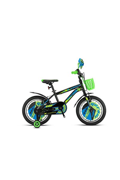 Kron X-force - 16 Mtb - 10' - Vitessiz - V.b. - Siyah-mavi/neon Yeşil