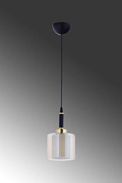 ŞL Şef Light Sarkıt Tekli Çift Cam Bal Camlı Avize