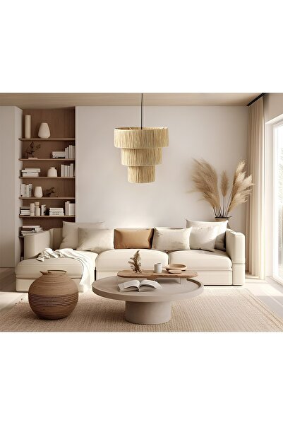 EACHTOME Rafya Avize, Rustik Avize, Bohem Avize, Katlı Avize, Islandinav Tarzı Avize