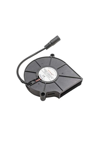 Motorobit 75X75X15mm 5V 0.3A Salyangoz Fan - 5.5x2.5mm Adaptör Girişli
