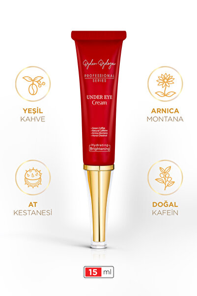ÖZDEN ÖZDOĞAN Yeşil Kahve & Doğal Kafein İçerikli Aydınlatıcı, Nemlendirici ve Koyu Halka Karşıtı Göz Altı Kremi