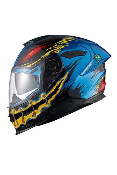 LS2 Y.100R NIGHT RIDER SKY MAVİ KASK XL