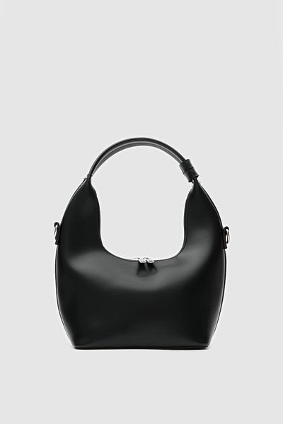 Shule Bags Τσάντα Docpe Bucket Crossbody Μαύρη