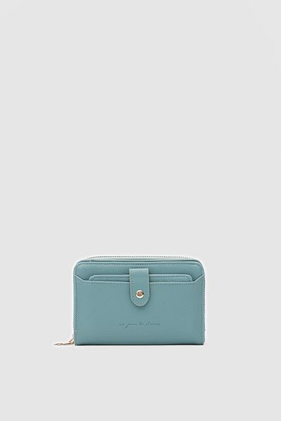 Shule Bags Πορτοφόλι Angel Card Holder Τυρκουάζ