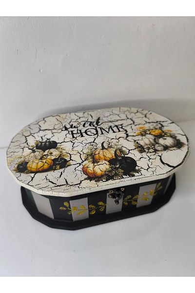 IremTasarimAtolyesi Tea Box Wooden Organizer Kitchen Decoration Items