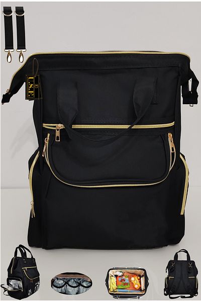 USF Baby Care Bag Organizer Functional Luxury Mother Baby Care Backpack
