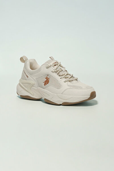U.S. Polo Assn. A1872580 Beige Women's Casual Sneaker