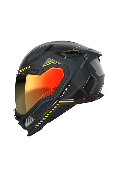 Nexx X.WST 3 FLUENCE MAT GRİ-NEON SARI KASK