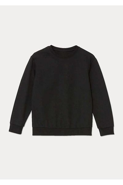 DFN Kids 4,5,6,7,8,9,10 Years Old Children's Unprinted Thick Winter Sweatshirt